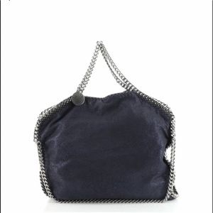 Stella McCartney Large Falabella Fold Over Bag Shaggy Deer